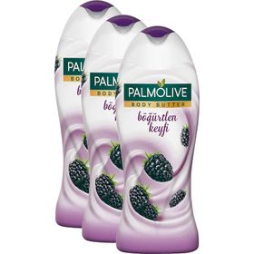 Palmolive Body Butter Böğürtlen Keyfi 3x500 ml Duş Jeli