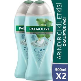 Palmolive Clay Tonus 2x500 ml Duş Jeli