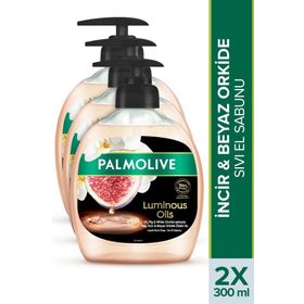 Palmolive Luminous Oils İncir Beyaz Orkide Özleri 3x300 ml Sıvı El Sabunu