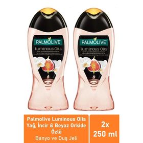 Palmolive Luminous Oils İncir Beyaz Orkide Özlü 2x250 ml Duş Jeli