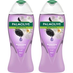 Palmolive Moments 500 ml 2 Adet Böğürtlen ve Orkide Özleri ile Nemlendirici Duş Jeli