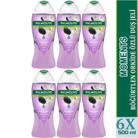 Palmolive Moments Böğürtlen ve Orkide Özlü 6x500 ml Duş Jeli