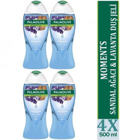 Palmolive Moments Sandal Ağacı ve Lavanta 4x500 ml Duş Jeli
