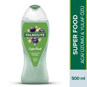 Palmolive Super Food Acai 500 ml Yulaf Duş Jeli