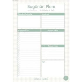 Paloma Minimal Desenli Süresiz Günlük Planlayıcı