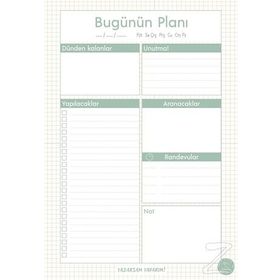 Paloma Minimal Desenli Süresiz Günlük Planlayıcı