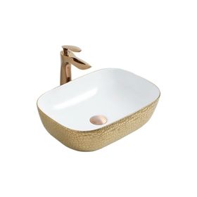 Paluci Jasmine Leopar Rose Gold Lavabo