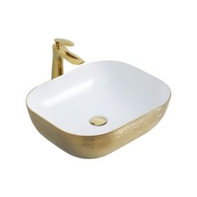 Paluci Jasmine Leopar Rose Gold Lavabo