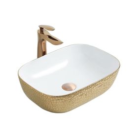 Paluci Jasmine Leopar Rose Gold Lavabo