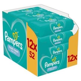 Pampers Baby 12x52'li Fresh Clean Islak Havlu