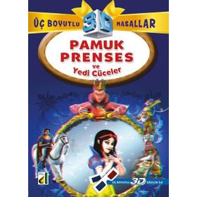 Pamuk Prenses ve Yedi Cüceler 3D Gözlük Damla Yayınevi