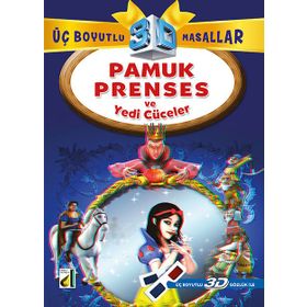 Pamuk Prenses ve Yedi Cüceler 3D Gözlük Damla Yayınevi
