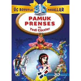 Pamuk Prenses ve Yedi Cüceler 3D Gözlük Damla Yayınevi
