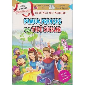 Pamuk Prenses ve Yedi Cüceler Çıkartmalı Peri-Masalları Parıltı Yayınları
