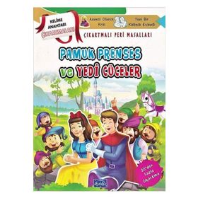 Pamuk Prenses ve Yedi Cüceler Çıkartmalı Peri-Masalları Parıltı Yayınları