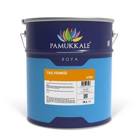 Pamukkale 15 lt Şeffaf Solvent Bazlı Doğal Taş Verniği
