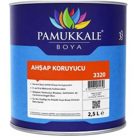 Pamukkale 2,5 lt Maun Ahşap Koruyucu Boya