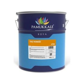 Pamukkale Boya 15 lt Doğal Taş Vernik