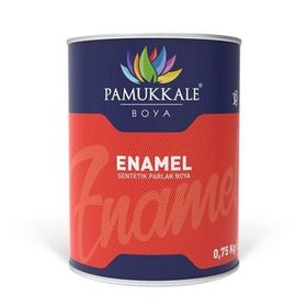 Pamukkale Enamel Antrasit Gri 0.75 kg Sentetik Parlak Boya