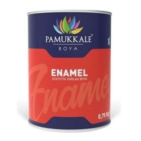 Pamukkale Enamel Beyaz 0.75 kg Sentetik Parlak Yağlı Boya