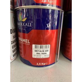 Pamukkale Enamel Gri 2.5 kg Sentetik Yağlı Boya