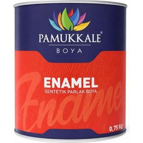 Pamukkale Enamel Krom Sarı 0.75 kg Sentetik Parlak Yağlı Boya