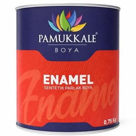 Pamukkale Enamel Krom Sarı 0.75 kg Sentetik Parlak Yağlı Boya