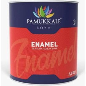 Pamukkale Enamel Mat Siyah 2.5 kg Sentetik Yağlı Boya