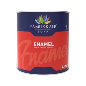 Pamukkale Enamel Mat Siyah 2.5 kg Sentetik Yağlı Boya