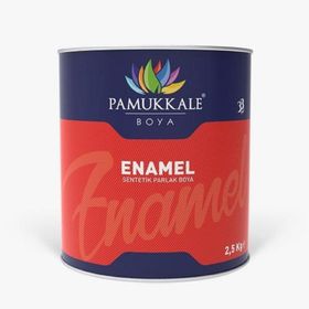 Pamukkale Enamel Mat Siyah 2.5 kg Sentetik Yağlı Boya