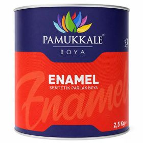 Pamukkale Enamel Sentetik Parlak Boya 2.5 kg Kırık Beyaz
