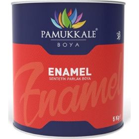 Pamukkale Enamel Sentetik Parlak Boya 5 Kg Kırık Beyaz