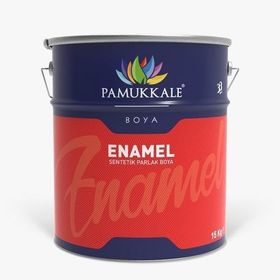 Pamukkale Enamel Siyah 15 kg Sentetik Yağlı Boya