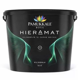 Pamukkale Hieramat Silikonlu 15 lt Beyaz İç Cephe Boyası