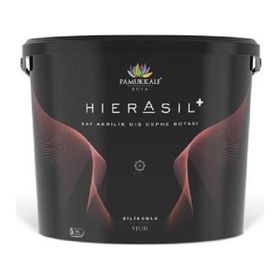 Pamukkale Hierasil+ Beyaz 15 lt Saf Akrilik Dış Cephe Boyası
