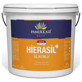 Pamukkale Hierasil Şeftali 15 lt Silikonlu Dış Cephe Boyası