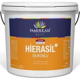 Pamukkale Hierasil Topkapı 2.5 lt Silikonlu Dış Cephe Boyası