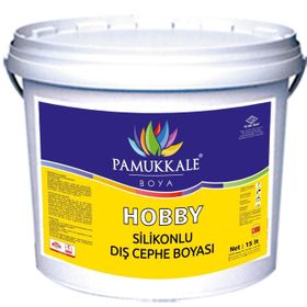 Pamukkale Hobby Karahayıt 15 lt Silikonlu Dış Cephe Boyası