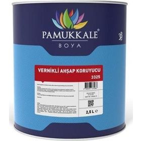 Pamukkale Orman Yeşili 2.5 lt Vernikli Ahşap Koruyucu