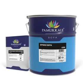 Pamukkale RAL1023 4200 15+3 kg Krom Sarı Epoksi Boya