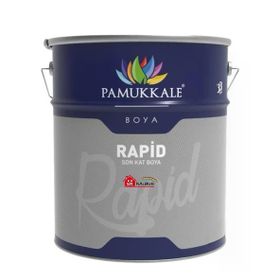 Pamukkale Rapid Mat Siyah 2.5 kg Endüstriyel Boya