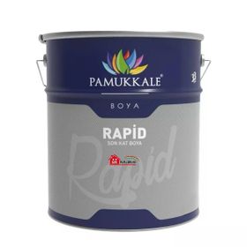 Pamukkale Rapid Mat Siyah 2.5 kg Endüstriyel Boya