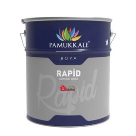 Pamukkale Rapid Mat Siyah 2.5 kg Endüstriyel Boya