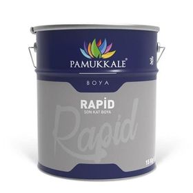 Pamukkale Rapid Ral 9006 Metalik Gri 15 kg Boya