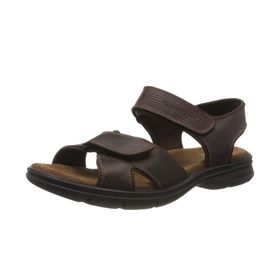 Panama Jack Sanders Basics Peeptoe Kahverengi Kestane Erkek Sandalet