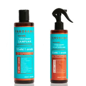 Panaroma Professional Bond Plex 12 Etki 1 Arada 2x400 ml Şampuan Bakım Set