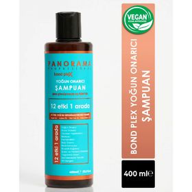 Panaroma Professional Bond Plex 12 Etki 1 Arada 3x400 ml Şampuan Bakım Seti