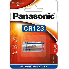 Panasonic CR123Al-1BP Pil