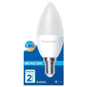 Panasonic E14 5 W Beyaz Işık Led Ampul