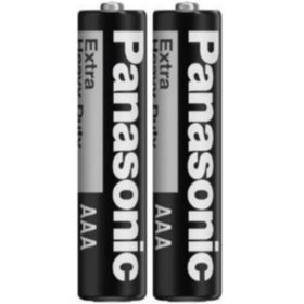 Panasonic R03 Extra Heavy Duty AAA 2'li İnce Kalem Pil